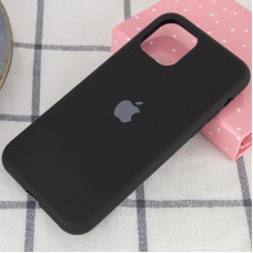 Чехол-силикон оригинал Full Soft Matte iPhone 11 Pro (Черный/  Black)