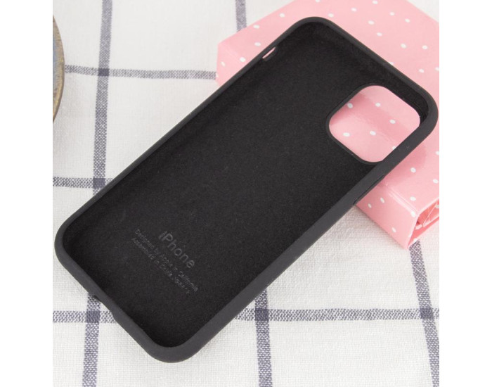 Чехол-силикон оригинал Full Soft Matte iPhone 11 Pro (Черный/  Black)