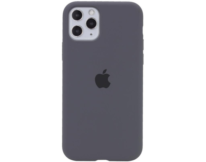 Чехол-силикон оригинал Full Soft Matte iPhone 11 Pro (Серый / Dark Gray)