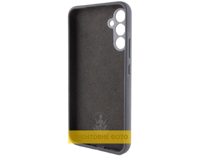 Чохол-силікон Silicone Lakshmi Full Camera Samsung S25 Edge, (Чорний / Black)