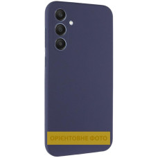 Чохол-силікон Silicone Lakshmi Full Camera Samsung S25 Edge, (Темно-синій / Midnight blue)
