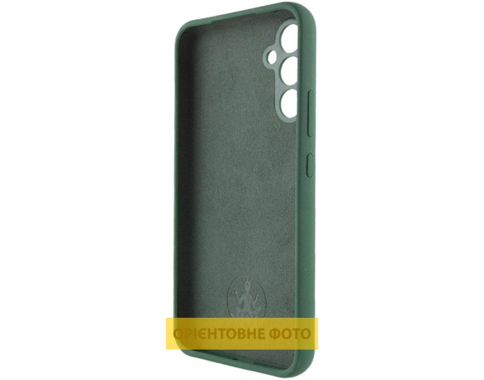 Чохол-силікон Silicone Lakshmi Full Camera Samsung S25 Edge, (Зелений / Cyprus Green)