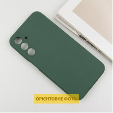 Чохол-силікон Silicone Lakshmi Full Camera Samsung S25 Edge, (Зелений / Cyprus Green)