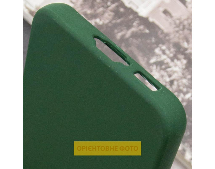 Чохол-силікон Silicone Lakshmi Full Camera Samsung S25 Edge, (Зелений / Cyprus Green)