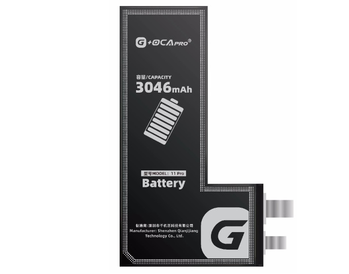 Аккумулятор Original Quality iPhone 11 Pro, 3046 mAh, без контролера, оригинал G+OCA PRo