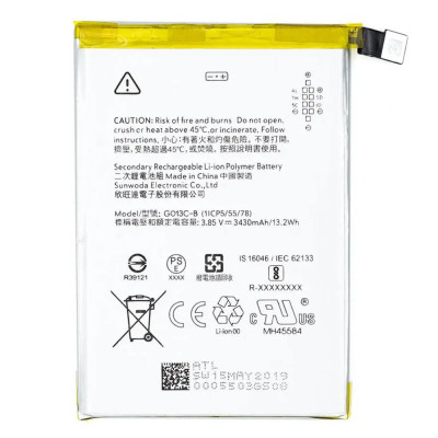 Акумулятор G013C-B, Google Pixel 3 XL, 3430 мАг