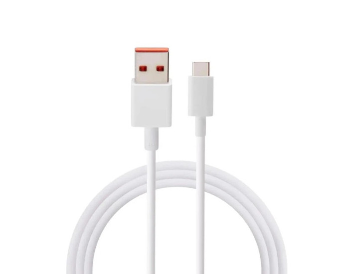 Кабель Xiaomi USB to Type-C (6A/120W) (BHR4915CN) (100% оригинал) белый