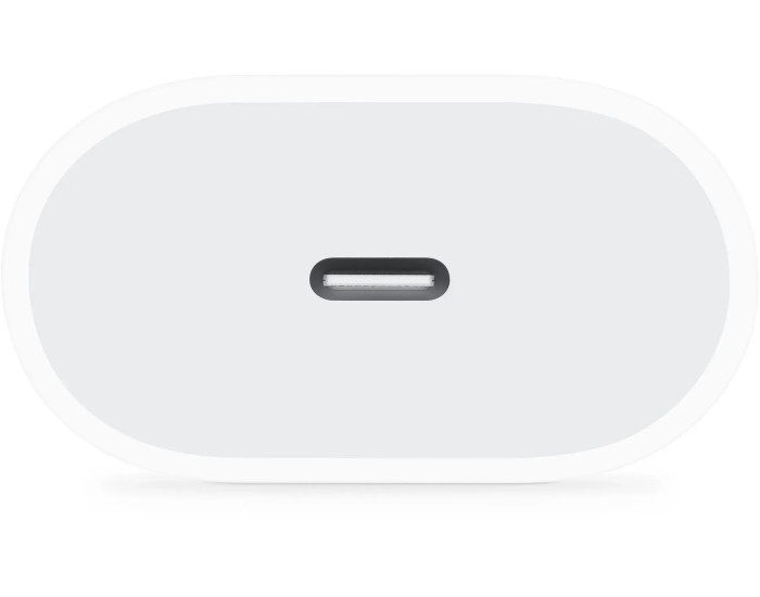 Мережеве зарядний пристрій Apple 20W USB-C (MHJA3) (EU) (100% оригінал)