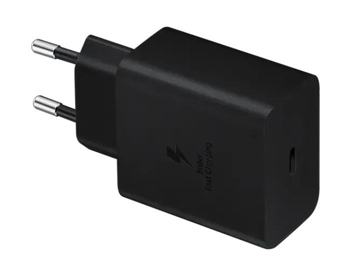 Мережеве зарядний пристрій Samsung 45W Travel Adapter (with Type-C cable) (EP-TA845XBE) Білий (100% оригінал)