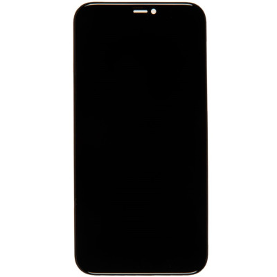 Дисплей з сенсорним екраном (модуль) iPhone 11, чорний, переклеювання