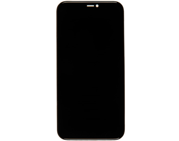 Дисплей з сенсорним екраном (модуль) iPhone 11, чорний, переклеювання