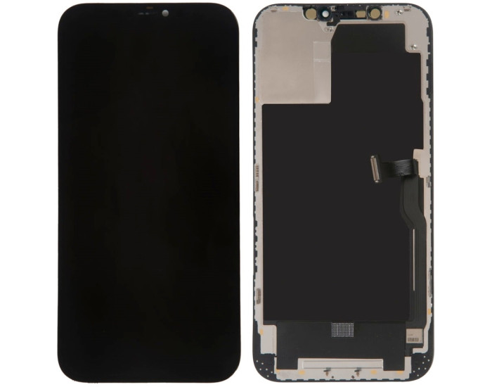 Дисплей з сенсорним екраном (модуль) iPhone 12 Pro Max, чорний, TFT, In-Cell