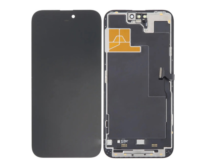 Дисплей з сенсорним екраном (модуль) iPhone 14 Pro Max, чорний, переклеювання