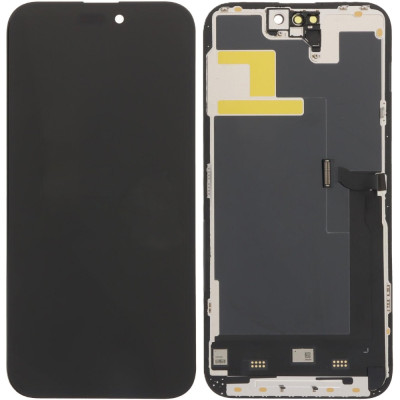 Дисплей з сенсорним екраном (модуль) iPhone 14 Pro Max, чорний, TFT (In-Cell) без мікросхеми