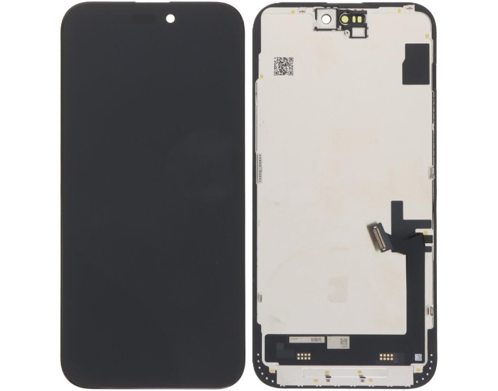 Дисплей з сенсорним екраном (модуль) iPhone 15 Plus, чорний, OLED GX