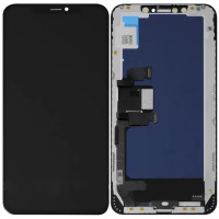 Дисплей з сенсорним екраном (модуль) iPhone XS Max, чорний, TFT, In-Cell, PK