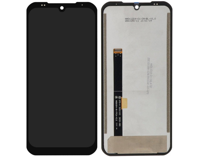 Дисплей з сенсорним екраном (модуль) Doogee S86 / S86 Pro, чорний