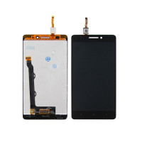 Дисплей з сенсорним екраном (модуль) Lenovo A7000, чорний з рамкою, оригінал