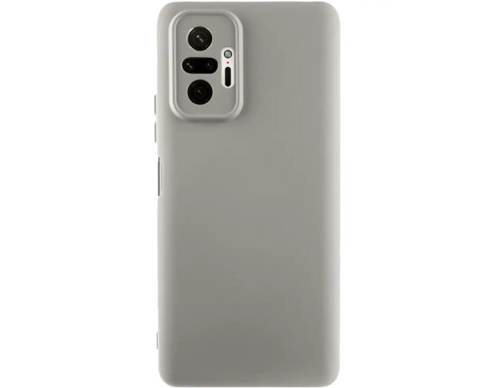 Чохол-силікон Getman Liquid Silk Full Camera Xiaomi Redmi Note 10 Pro / Note 10 Pro Max, Пастельно Рожевий