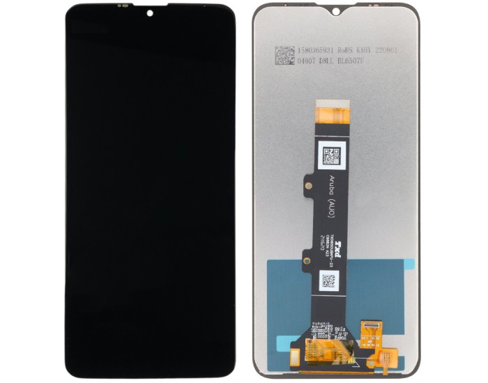 Дисплей з сенсорним екраном (модуль) Motorola XT2127 Moto G10, XT2128 Moto G20, Moto XT2129 Moto G30, чорний, High Copy