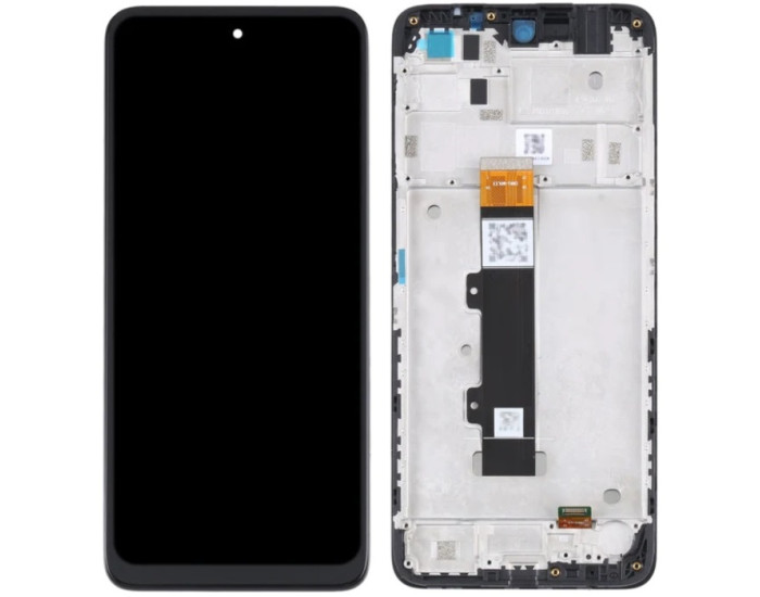 Дисплей з сенсорним екраном (модуль) Motorola XT2231-2 Moto G22, Moto E32. Moto E32s. чорний з рамкою оригінал