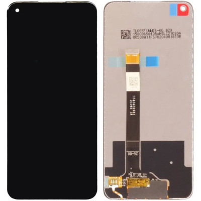 Дисплей з сенсорним екраном (модуль) Realme 8 5G / 8s 5G, Oppo A93s 5G, чорний, оригінал