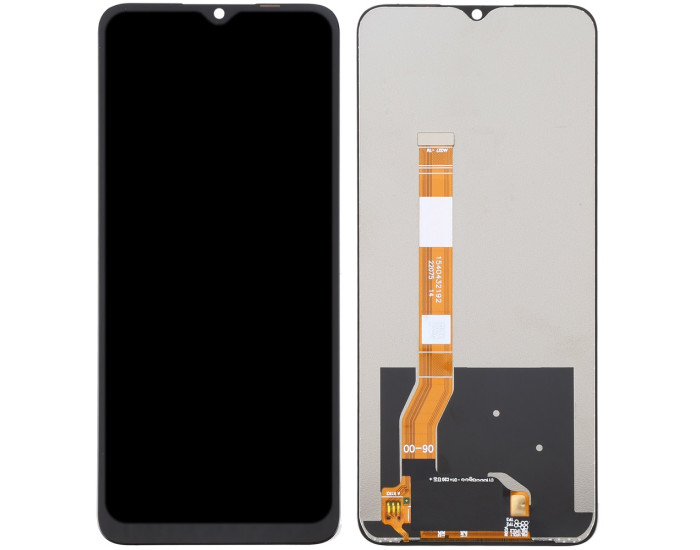 Дисплей с сенсорным экраном (модуль) Realme C35, черный, High Copy