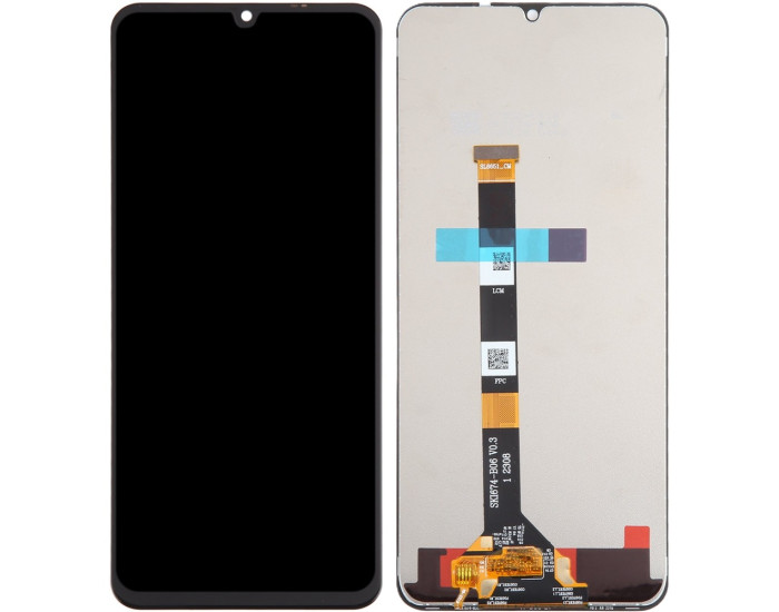 Дисплей с сенсорным экраном (модуль) Realme C51 /Note 50 /C53 NFC /Narzo N53, черный, оригинал