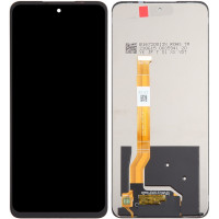 Дисплей з сенсорним екраном (модуль) Realme C67 4G, чорний