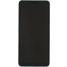 Дисплей с сенсорным экраном (модуль) Samsung A013 A01 Core, черный, сервисная упаковка GH82-23392A, оригинал