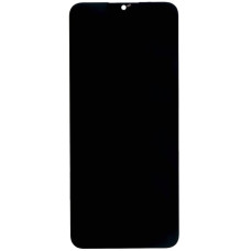 Дисплей з сенсорним екраном (модуль) Samsung A025 A02S / M025 M02S, чорний. Жовтий шлейф, сервісна упаковка оригінал, GH82-20118A. 160.5mm x 72mm