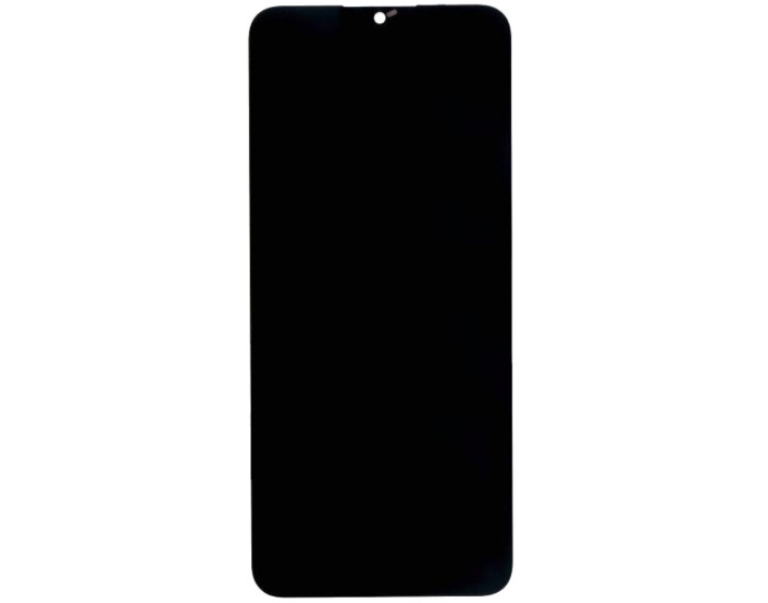 Дисплей з сенсорним екраном (модуль) Samsung A025 A02S / M025 M02S, чорний. Жовтий шлейф, сервісна упаковка оригінал, GH82-20118A. 160.5mm x 72mm