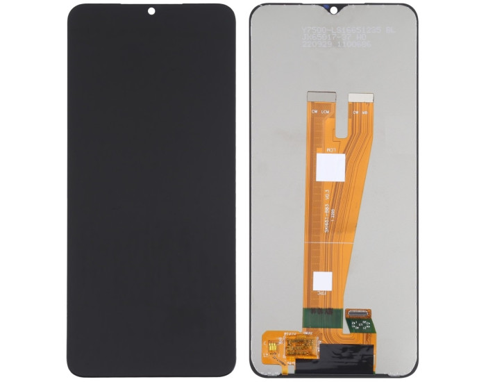 Дисплей з сенсорним екраном (модуль) Samsung A045 A04, чорний, переклеювання