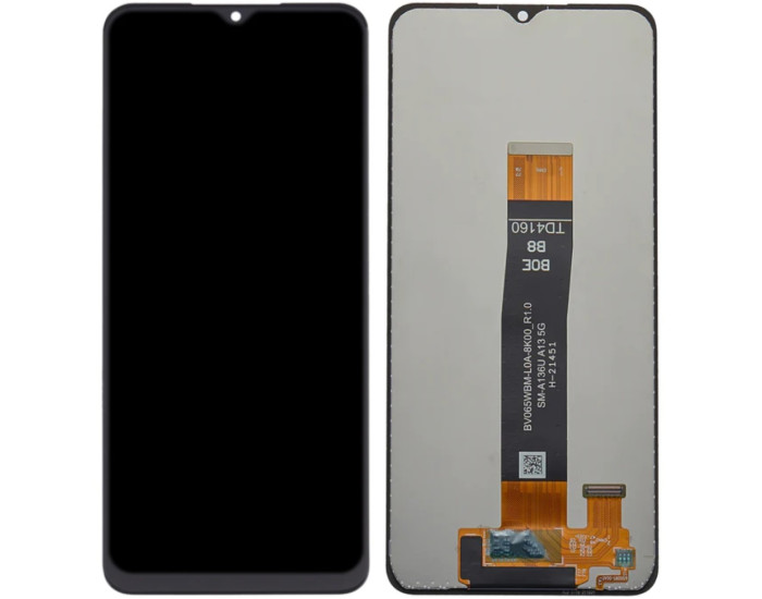 Дисплей с сенсорным экраном (модуль) Samsung A136 A13 5G /A047 A04s, черный, оригинал