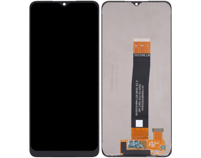 Дисплей з сенсорним екраном (модуль) Samsung A136 A13 5G /A047 A04s, чорний, переклеювання