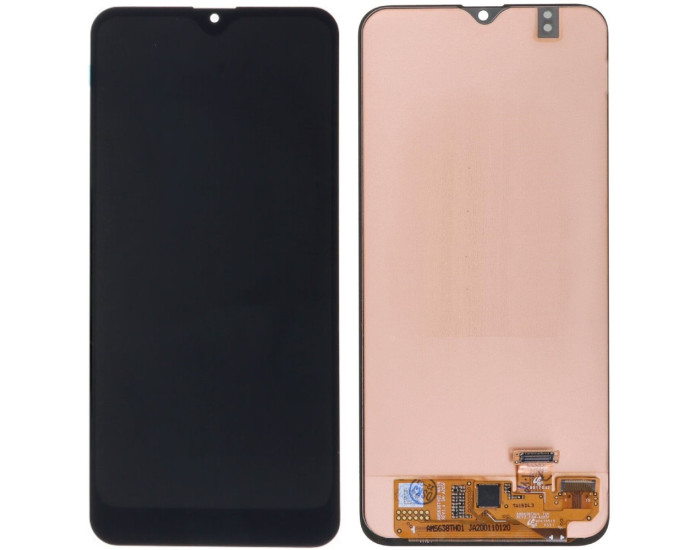 Дисплей з сенсорним екраном (модуль) Samsung A205 A20 /M107 M10s, чорний, переклеювання