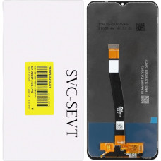 Дисплей з сенсорним екраном (модуль) Samsung A226 A22 5G, чорний, сервісна упаковка, оригінал