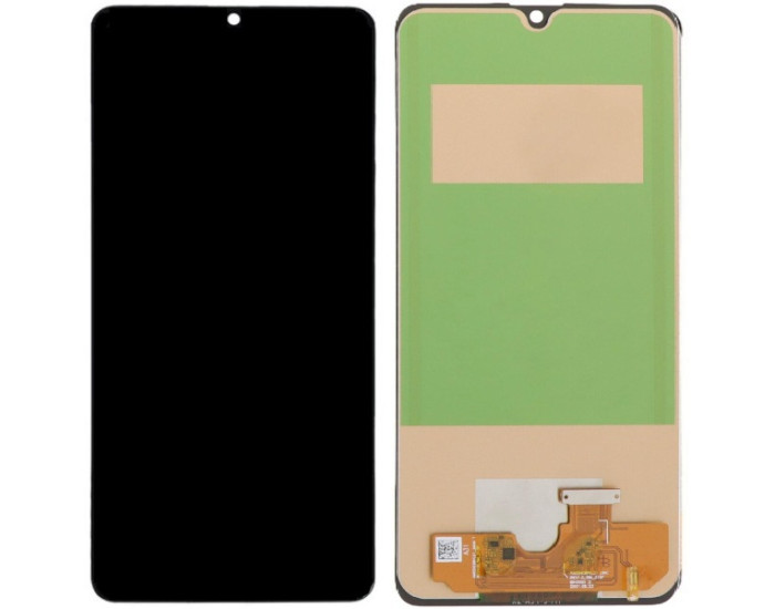 Дисплей з сенсорним екраном (модуль) Samsung A315 A31 2020, чорний, переклеювання