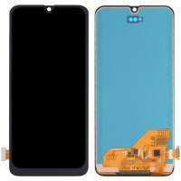 Дисплей с сенсорным экраном (модуль) Samsung A407 A40s. черный, OLED