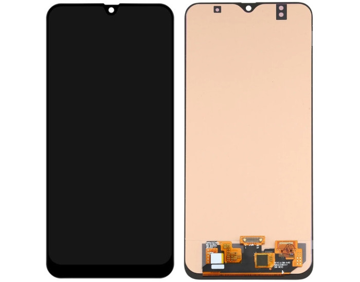Дисплей з сенсорним екраном (модуль) Samsung M307 M30s /M305 M30 /M215 M21 /M315 M31, чорний, переклеювання
