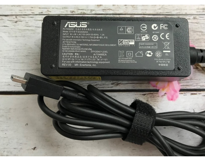 Блок питания для ноутбука Asus 19V/1.75A (X205T) без сетевого кабеля