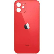 Задня панель корпуси для iPhone 12 Mini, червона (Big Hole) оригінал