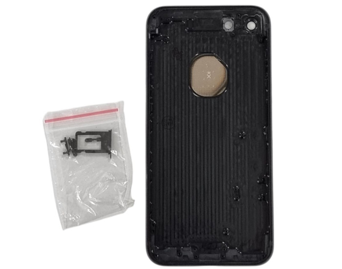 Корпус для iPhone 7, черный, Jet Black