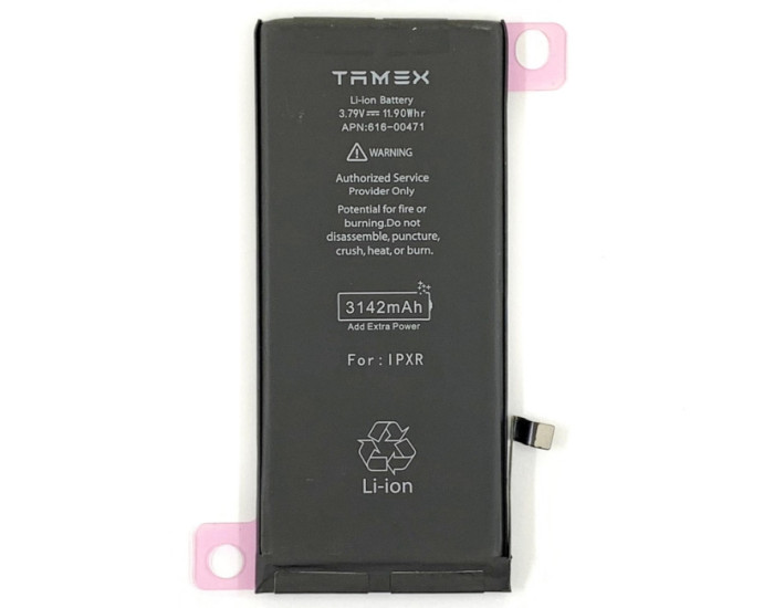 Акумулятор (ZDT) Tamex iPhone XR 3142 mAh посилена ємність