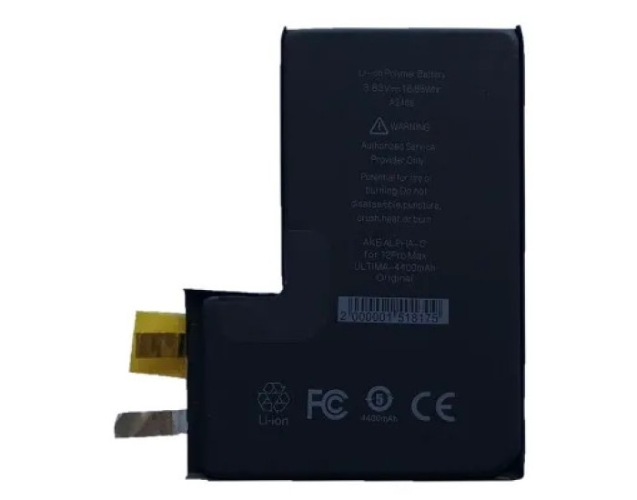 Аккумулятор ALPHA-C Extra iPhone 12 Pro Max, 3687mAh, без шлейфа