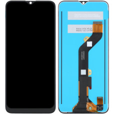 Дисплей с сенсорным экраном (модуль) Tecno Spark 6 Go 2022 /Spark 8C /Infinix Hot 12i (KG5n, KG5k, KG5j) черный, оригинал