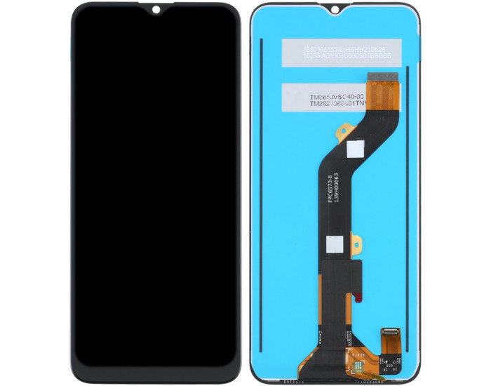 Дисплей с сенсорным экраном (модуль) Tecno Spark 6 Go 2022 /Spark 8C /Infinix Hot 12i (KG5n, KG5k, KG5j) черный, оригинал