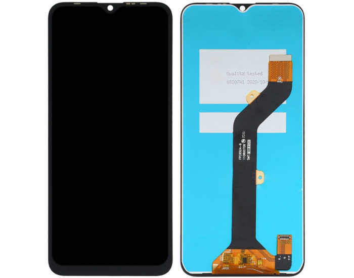 Дисплей з сенсорним екраном (модуль) Tecno Spark 6 Go KE5J /Spark Go 2020 KE5S FPC6504-9, чорний, оригінал