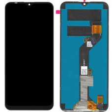 Дисплей з сенсорним екраном (модуль) Tecno Spark 8 KG6/ Infinix Hot 10i, чорний оригінал