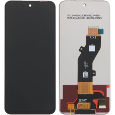 Дисплей з сенсорним екраном (модуль) Tecno Spark Go 1 KL4/ Spark Go 1S/ Spark 30C / Pop 9 4G, чорний